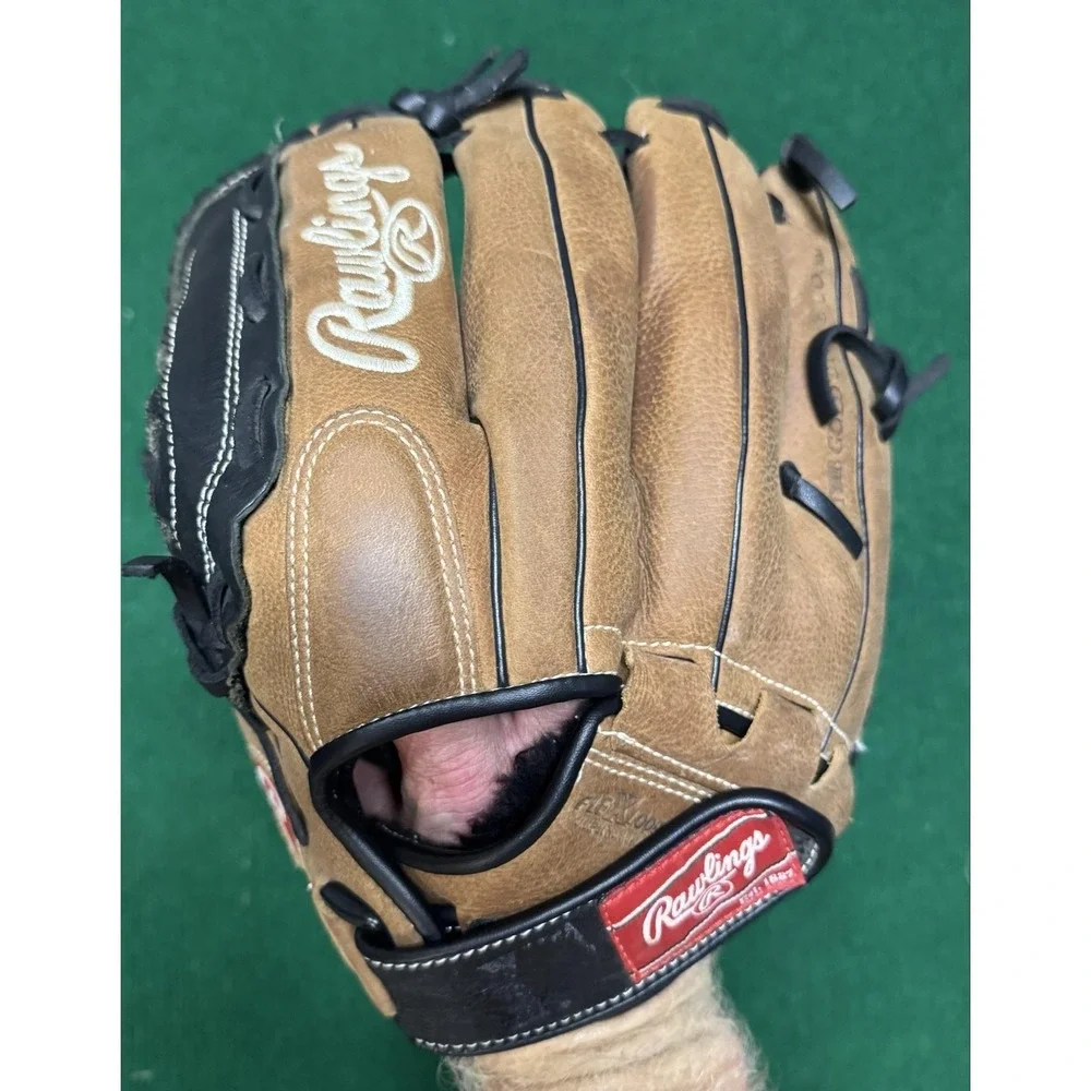 Rawlings Premium Mark Of A Pro 12.5 LHT Brown Basket-Web Adult Baseball Glove